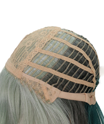 Wigs2you C-165 アッシュブルーのコスプレウィッグ – 耐熱性合成毛（女性用）