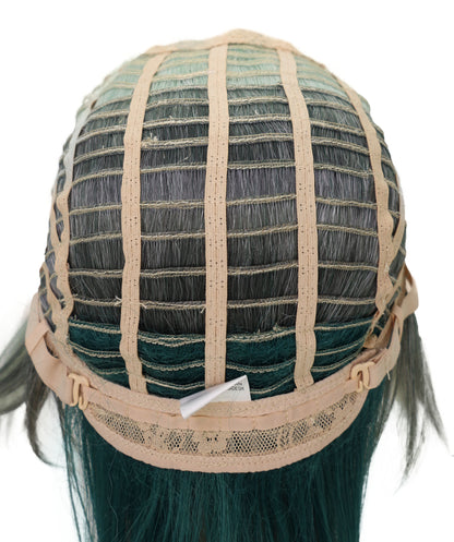 Wigs2you C-165 アッシュブルーのコスプレウィッグ – 耐熱性合成毛（女性用）