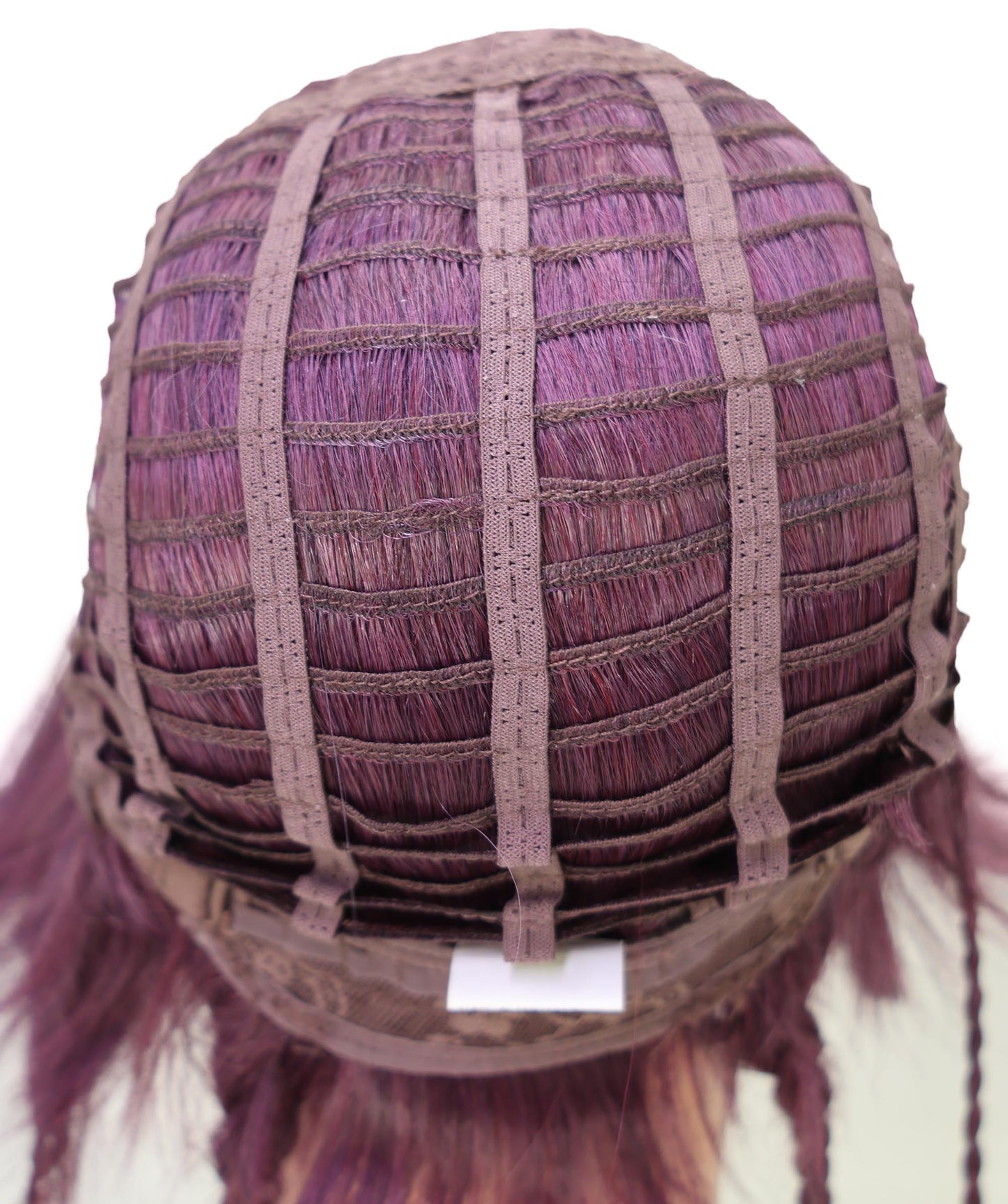 Wigs2you C-169 コスプレウィッグ レディース バーガンディ ロング 35.5インチ フルウィッグ 耐熱ファイバー キャップレス 自然なストレート ハロウィン 仮装 イベント パーティー アニメ風