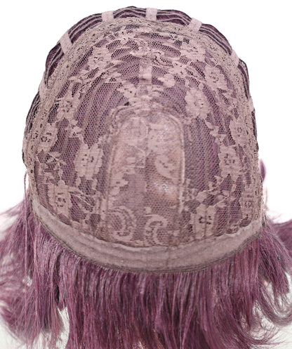Wigs2you C-169 コスプレウィッグ レディース バーガンディ ロング 35.5インチ フルウィッグ 耐熱ファイバー キャップレス 自然なストレート ハロウィン 仮装 イベント パーティー アニメ風