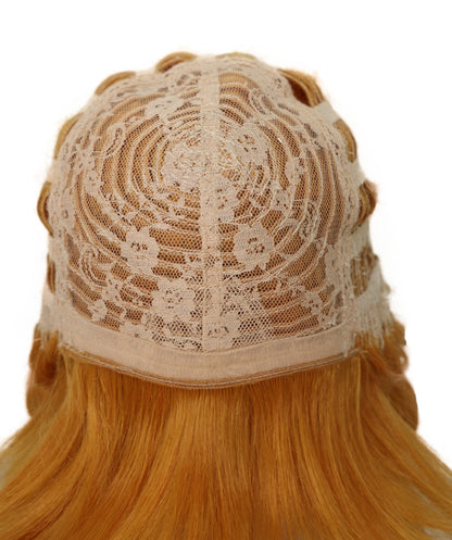 Wigs2you C-174 コスプレウィッグ レディース ゴールデンブラウン ロング 25.5インチ フルウィッグ 耐熱ファイバー ナチュラルカラー アニメ風 ハロウィン 仮装 イベント パーティー