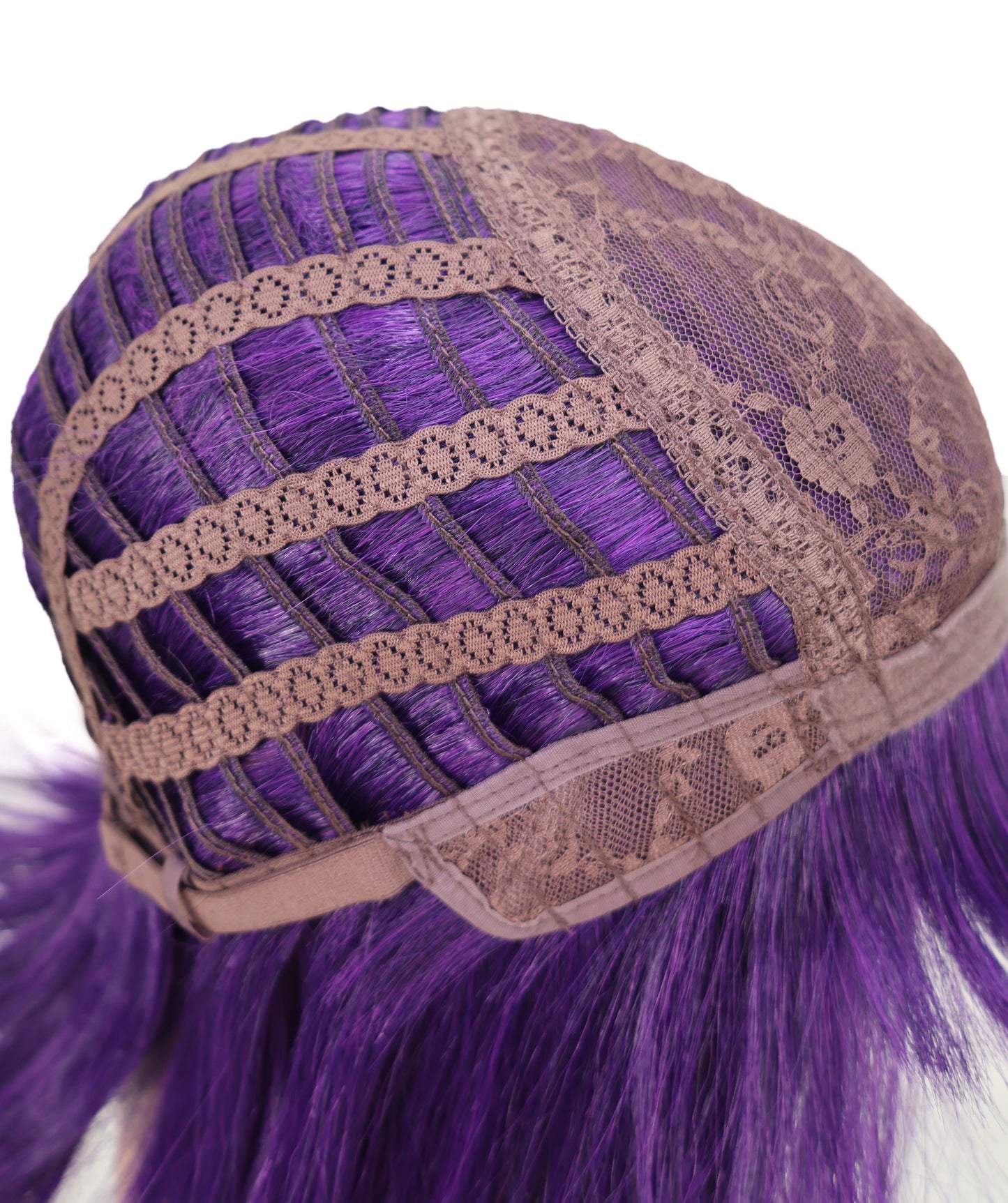 Wigs2you C-175 コスプレウィッグ レディース ダークパープル ボブ ストレート 12インチ フルウィッグ 耐熱ファイバー ショートヘア アニメ風 ハロウィン 仮装 イベント パーティー