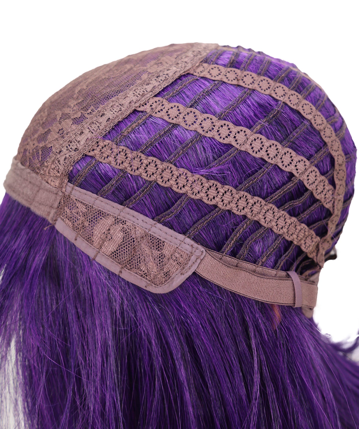 Wigs2you C-175 コスプレウィッグ レディース ダークパープル ボブ ストレート 12インチ フルウィッグ 耐熱ファイバー ショートヘア アニメ風 ハロウィン 仮装 イベント パーティー