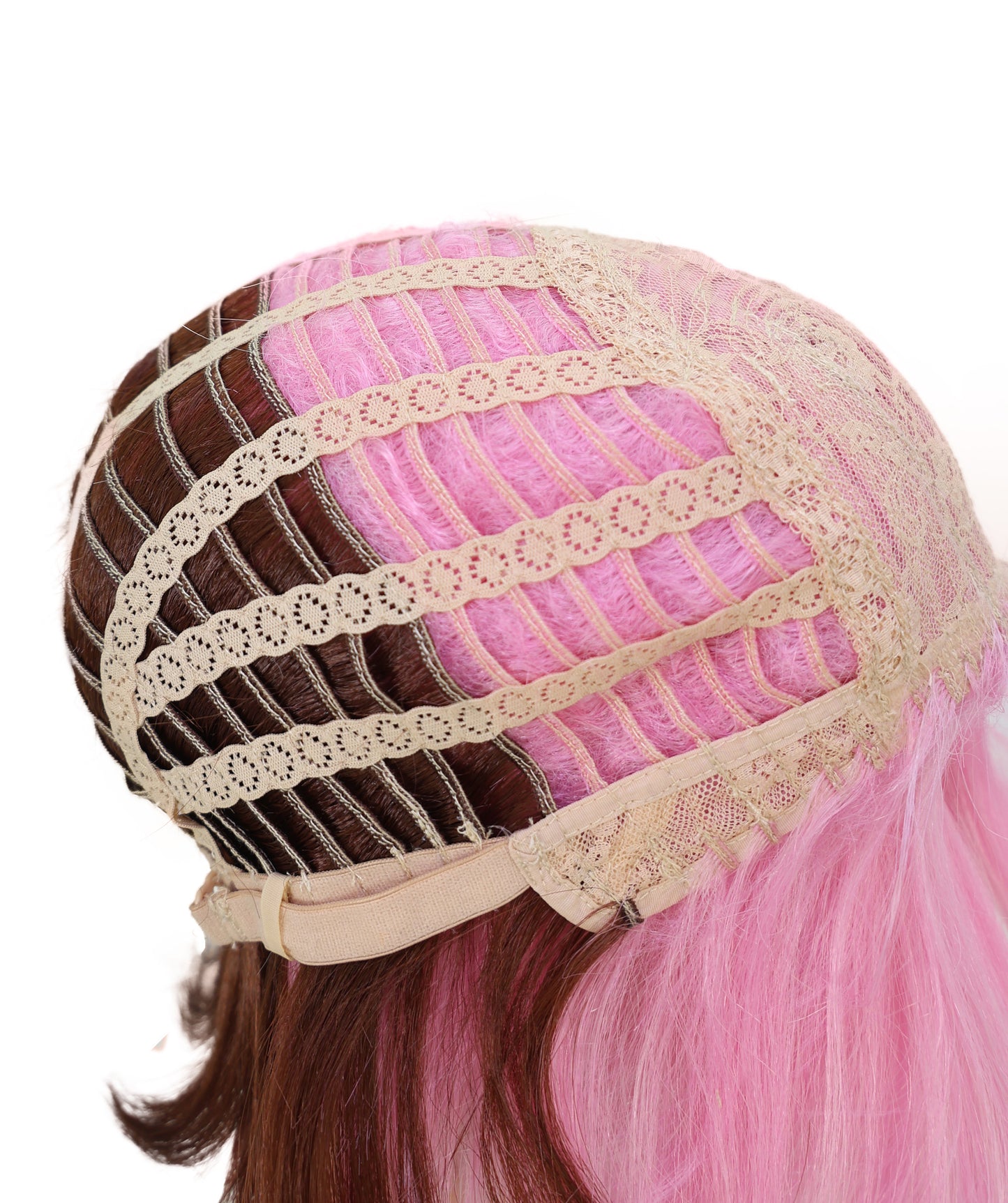 Wigs2you C-180 コスプレウィッグ レディース ピンク ショート レイヤーカット 13インチ 前髪付き フルウィッグ 耐熱ファイバー キャップレス アニメ風 ハロウィン 仮装 舞台 イベント