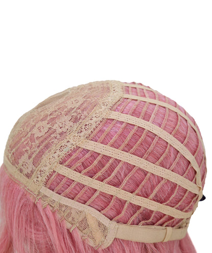 Wigs2you C-184 コスプレウィッグ レディース ピンク ロング ストレート 29インチ フルウィッグ 耐熱・難燃性ファイバー キャップレス ハロウィン 仮装 イベント パーティー