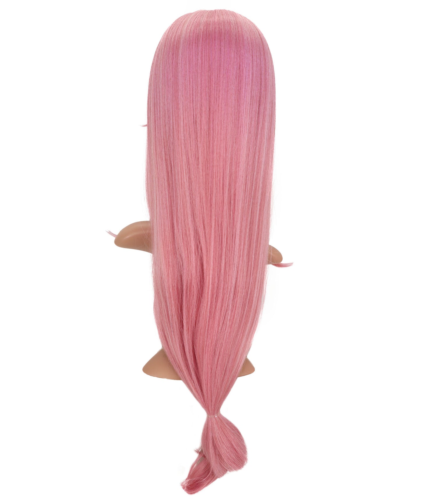 Wigs2you C-184 コスプレウィッグ レディース ピンク ロング ストレート 29インチ フルウィッグ 耐熱・難燃性ファイバー キャップレス ハロウィン 仮装 イベント パーティー