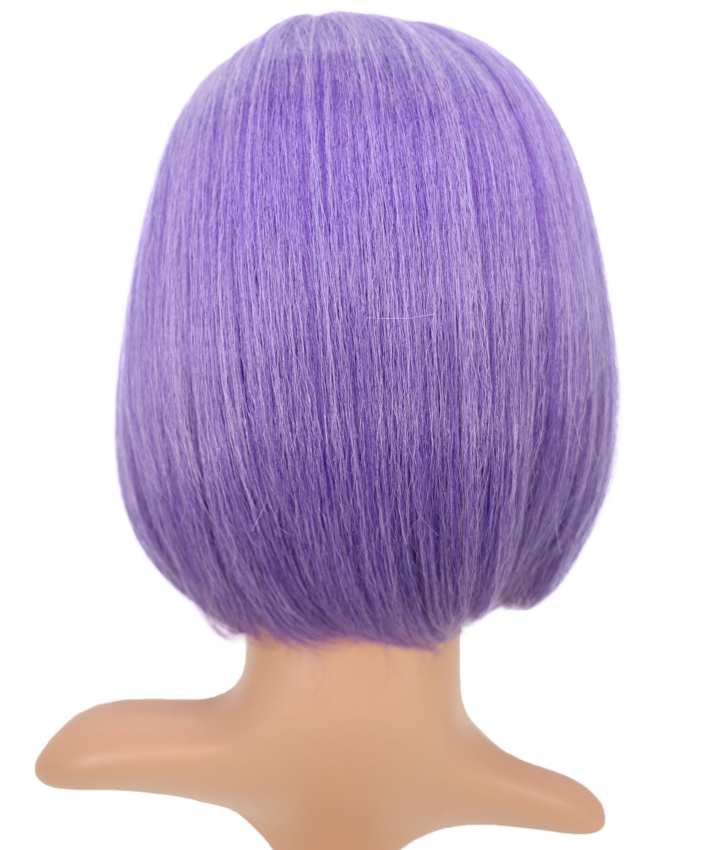 Wigs2you C-190 コスプレウィッグ パープル キャップレス ショート 10.5インチ 耐熱・難燃合成繊維 女性用 コスプ