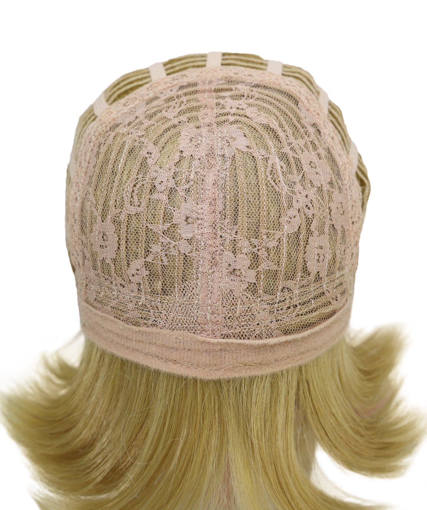 Wigs2you C-192コスプレウィッグ ブロンド 編み込み アニメ風 ロング 29.5インチ キャップレス 耐熱合成繊維 女性用 ハロウィン コスプレ