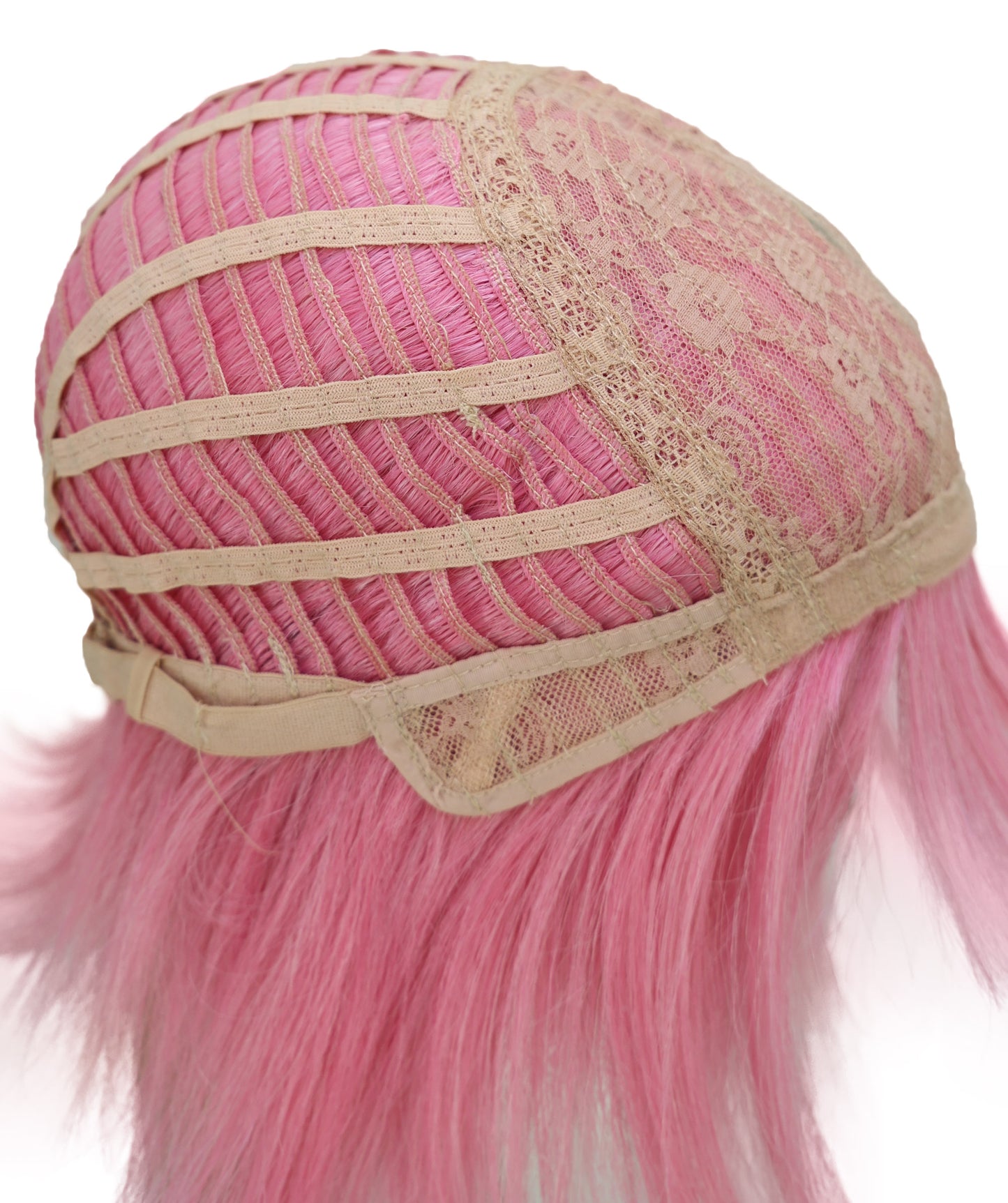 Wigs2you C-193 コスプレウィッグ ピンク ツインテール 12インチ キャップレス アニメ風 耐熱合成繊維 女性用 ハロウィン コスプレ