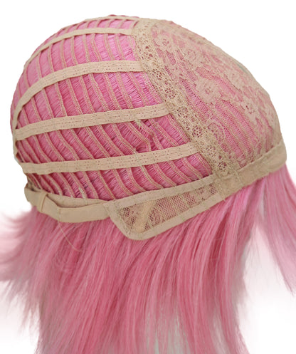 Wigs2you C-193 コスプレウィッグ ピンク ツインテール 12インチ キャップレス アニメ風 耐熱合成繊維 女性用 ハロウィン コスプレ