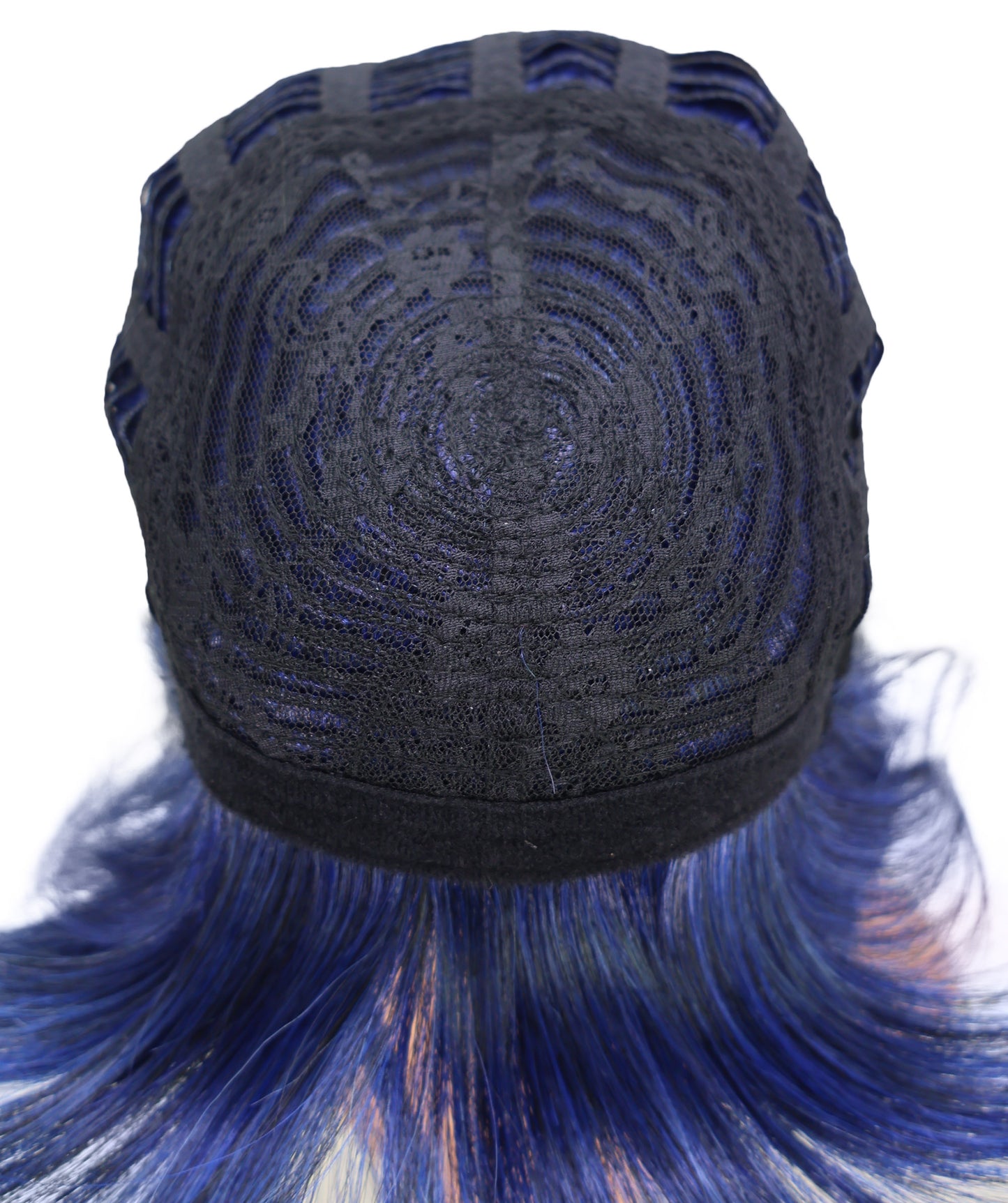 Wigs2you C-194 コスプレウィッグ ダークブルー ショート アニメ風 キャラクター 標準キャップ 合成繊維 女性用 コスプレ