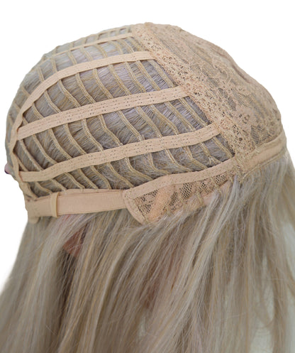 Wigs2you C-195 コスプレウィッグ アッシュブロンド ロング 39.5インチ キャップレス アニメ風 合成繊維 女性用 ハロウィン コスプレ