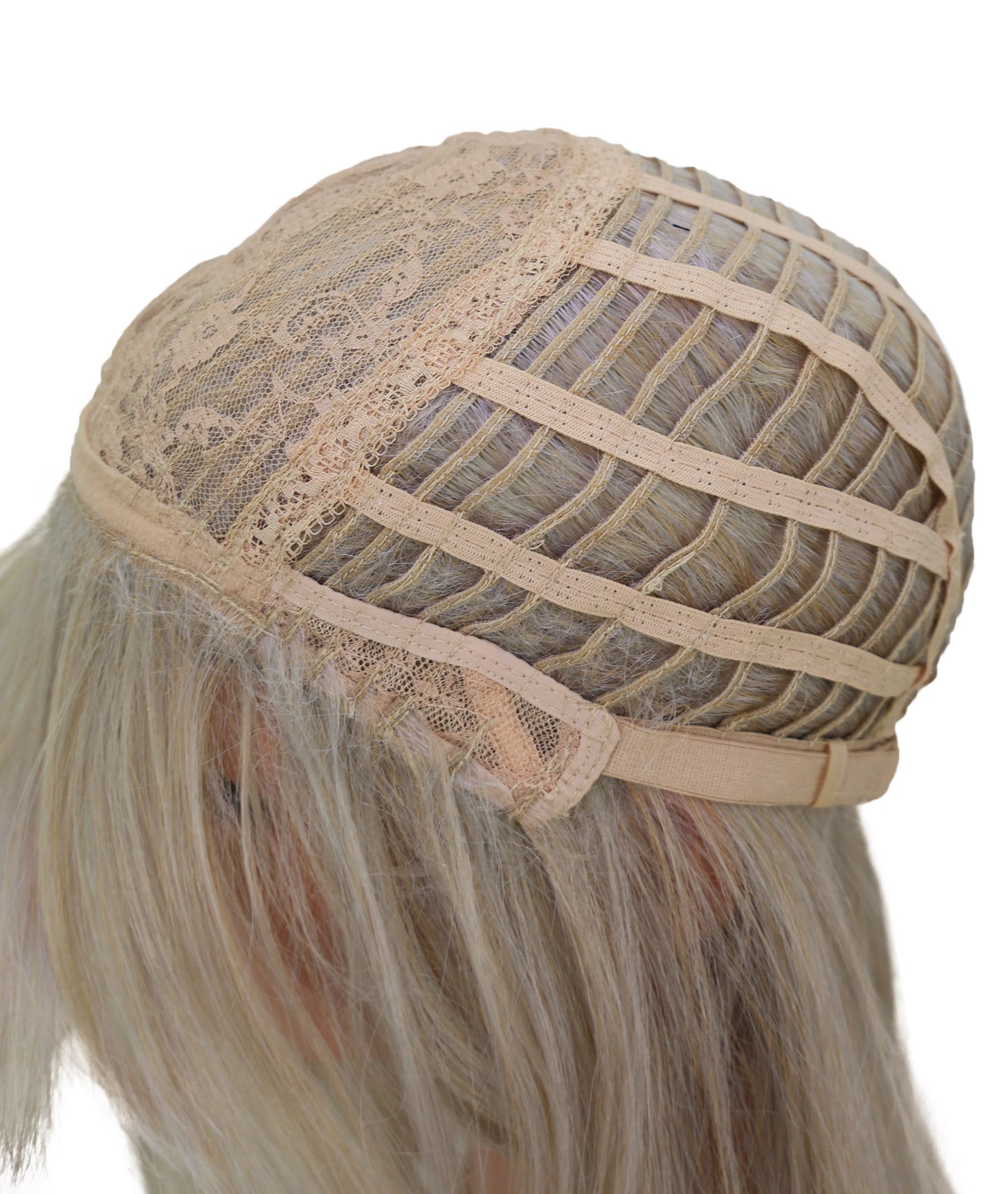 Wigs2you C-195 コスプレウィッグ アッシュブロンド ロング 39.5インチ キャップレス アニメ風 合成繊維 女性用 ハロウィン コスプレ