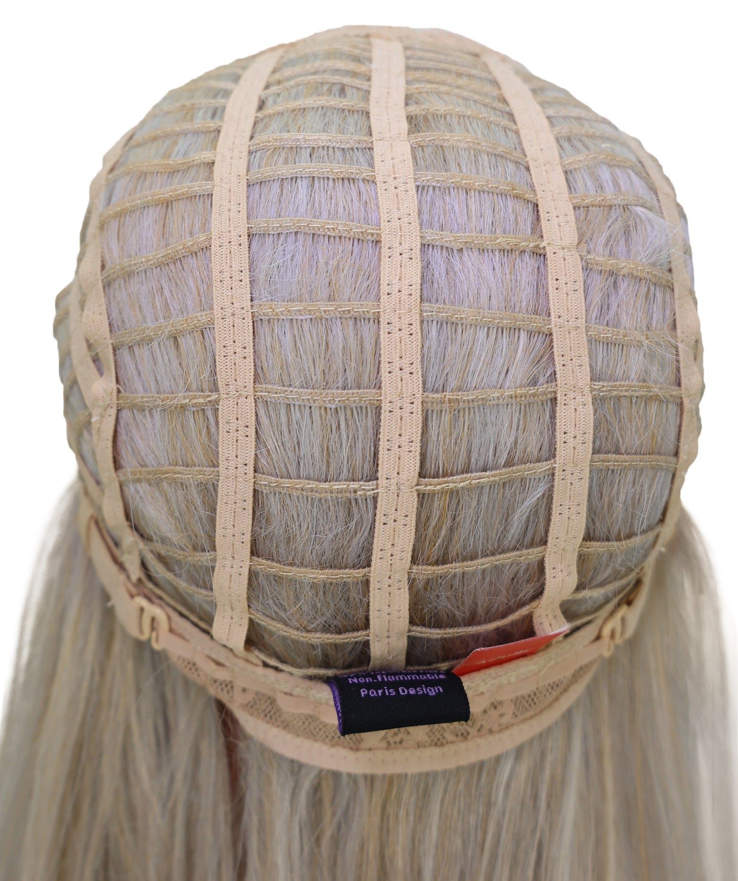 Wigs2you C-195 コスプレウィッグ アッシュブロンド ロング 39.5インチ キャップレス アニメ風 合成繊維 女性用 ハロウィン コスプレ