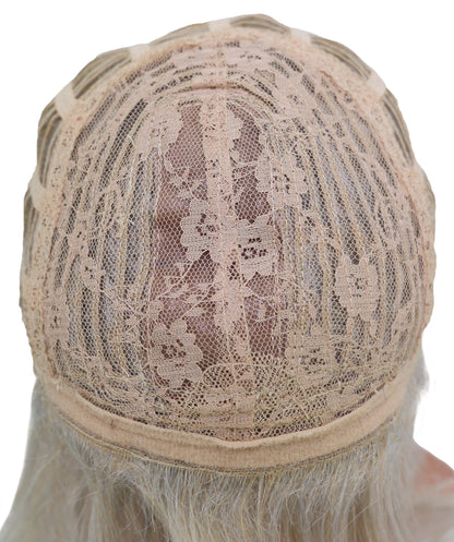 Wigs2you C-195 コスプレウィッグ アッシュブロンド ロング 39.5インチ キャップレス アニメ風 合成繊維 女性用 ハロウィン コスプレ