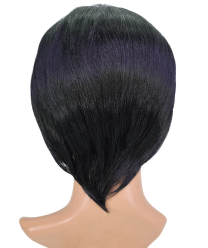 Wigs2you C-196 コスプレウィッグ ゴールデンブロンド×ブラック ショート 11インチ キャップレス アニメ風 耐熱合成繊維 男性用 コスプレ