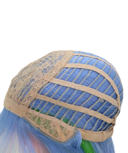 Wigs2you C-204 コスプレウィッグ マルチカラー レイヤードボブ 16インチ 耐熱ファイバー 女性用 イベント