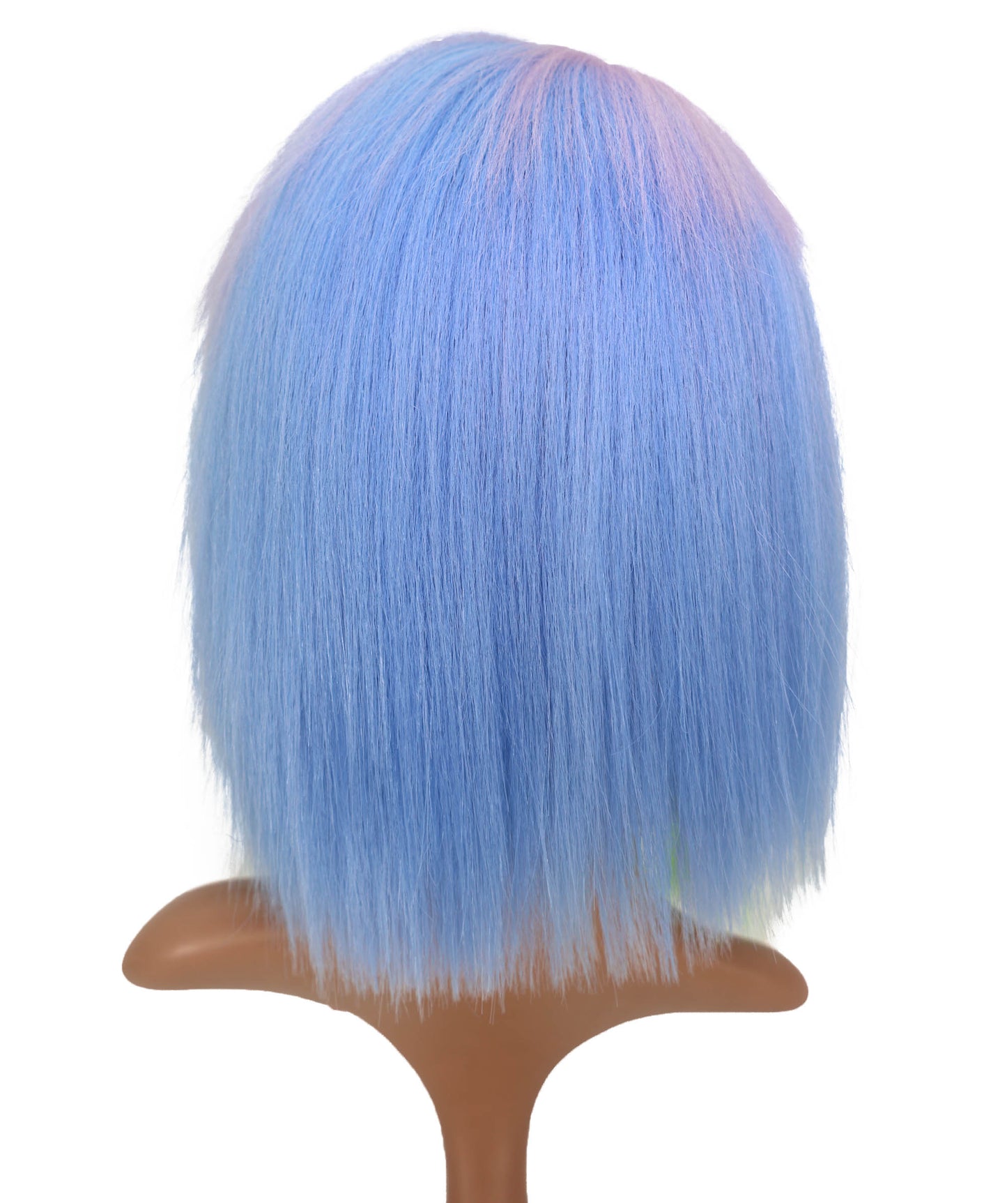 Wigs2you C-204 コスプレウィッグ マルチカラー レイヤードボブ 16インチ 耐熱ファイバー 女性用 イベント