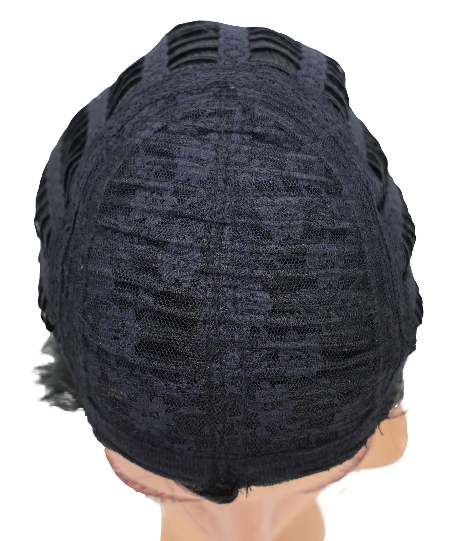 Wigs2you C-205 コスプレウィッグ ブラック 編み込み 16.5インチ 耐熱ファイバー 男性用 イベント