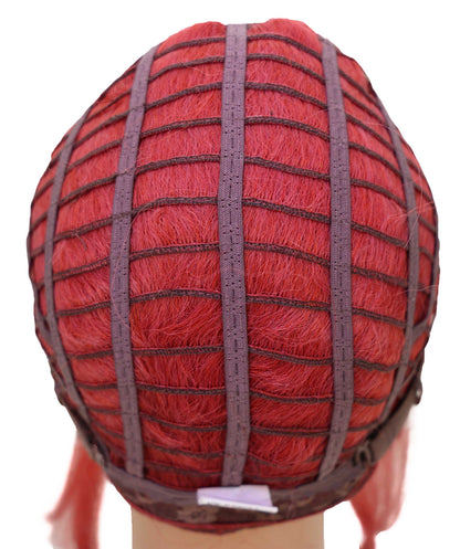 Wigs2you C-206コスプレウィッグ ダークレッド スパイキーショート 15インチ 耐熱ファイバー 女性用 イベント