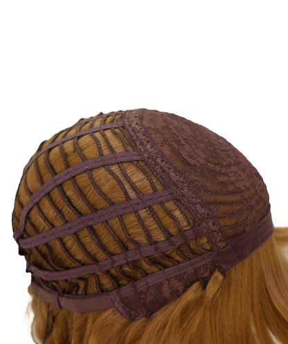 Wigs2you C-208 コスプレウィッグ ゴールデンブラウン エクストラロングストレート 47.5インチ 耐熱ファイバー 女性用 コスプレ