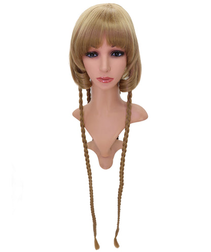 Wigs2you C-208 コスプレウィッグ ゴールデンブラウン エクストラロングストレート 47.5インチ 耐熱ファイバー 女性用 コスプレ