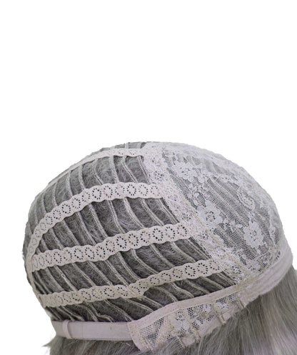Wigs2you C-209 コスプレウィッグ グレー テクスチャードショート 21.5インチ 耐熱ファイバー 女性用 イベント