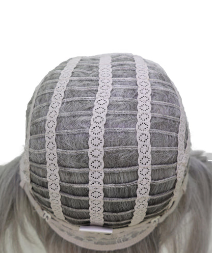 Wigs2you C-209 コスプレウィッグ グレー テクスチャードショート 21.5インチ 耐熱ファイバー 女性用 イベント