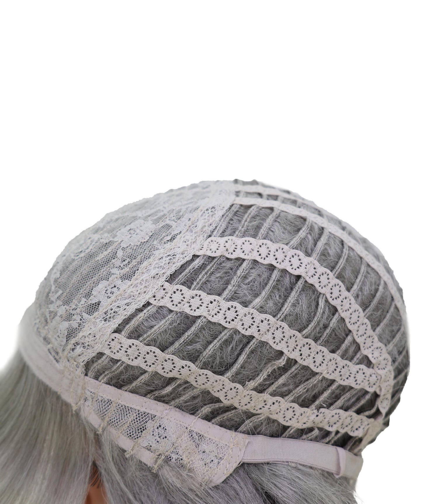 Wigs2you C-209 コスプレウィッグ グレー テクスチャードショート 21.5インチ 耐熱ファイバー 女性用 イベント