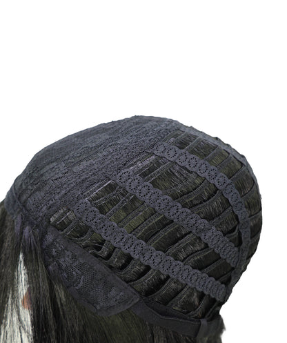 Wigs2you C-210 コスプレウィッグ ダークパープル ロングストレート 39.5インチ 耐熱ファイバー 女性用 コスプレ