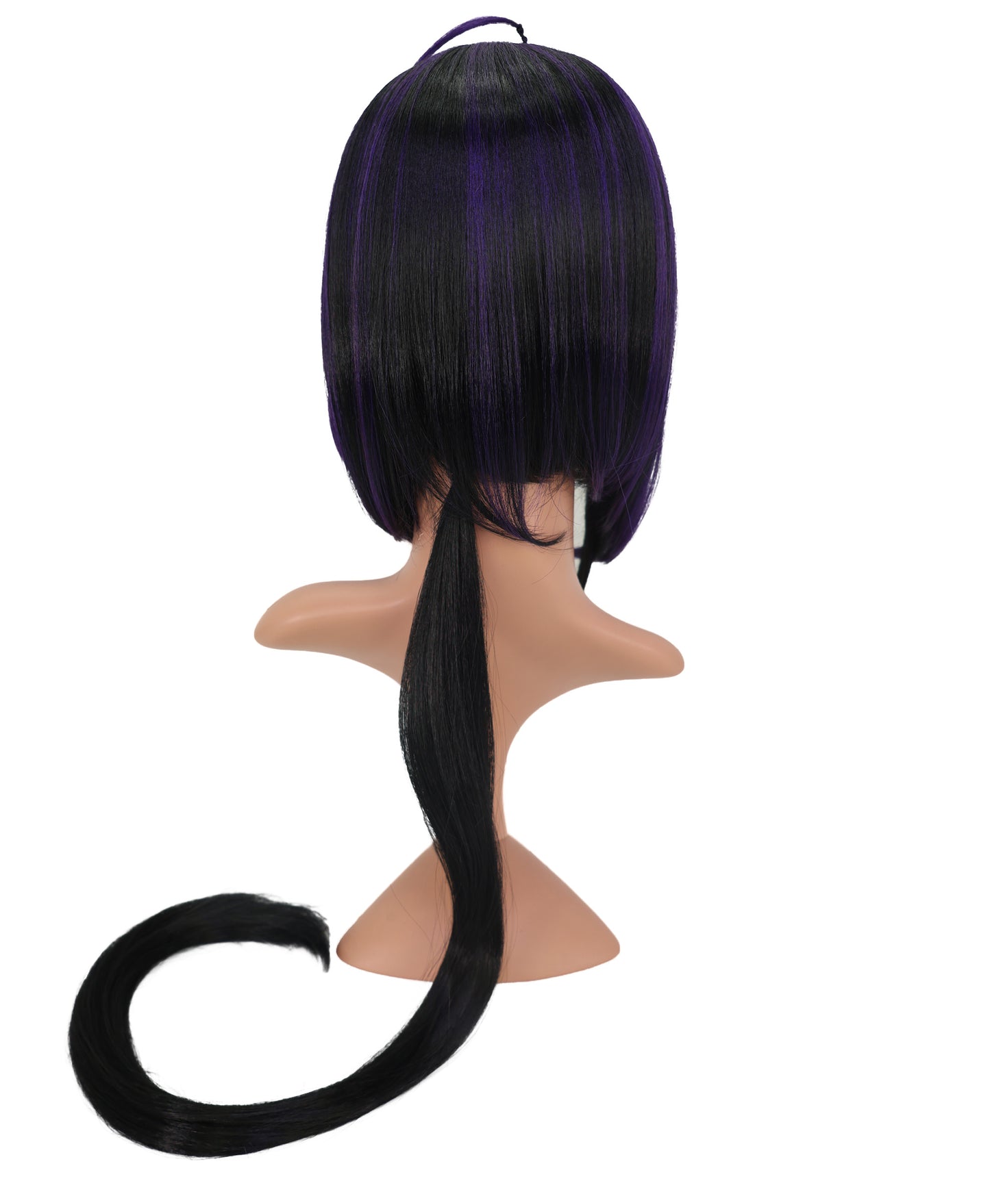 Wigs2you C-210 コスプレウィッグ ダークパープル ロングストレート 39.5インチ 耐熱ファイバー 女性用 コスプレ