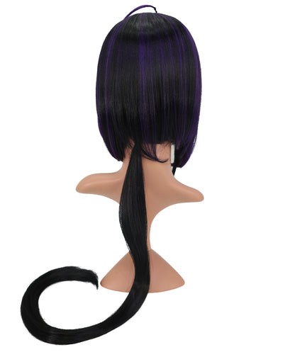 Wigs2you C-210 コスプレウィッグ ダークパープル ロングストレート 39.5インチ 耐熱ファイバー 女性用 コスプレ