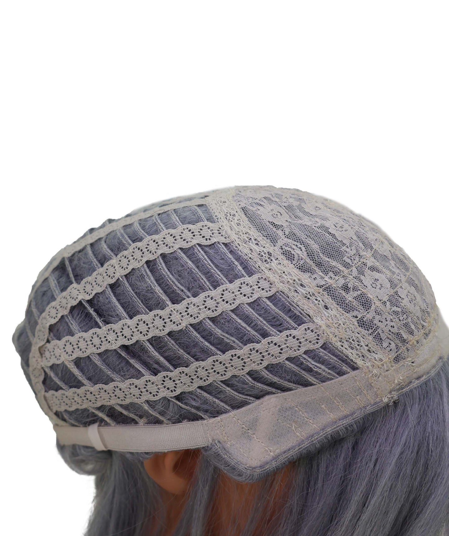 Wigs2you C-212 コスプレウィッグ シルバーグレー レイヤードミディアム 25インチ 耐熱ファイバー 女性用 イベント