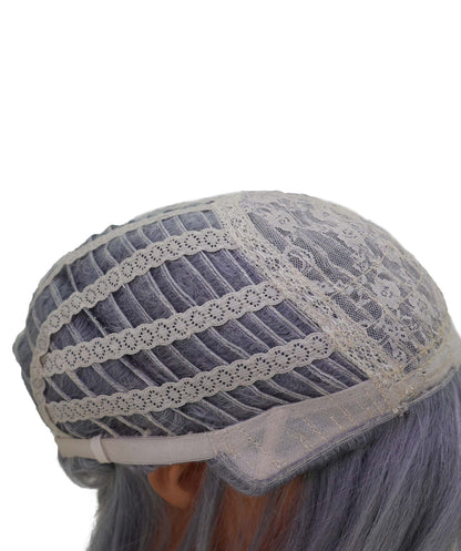 Wigs2you C-212 コスプレウィッグ シルバーグレー レイヤードミディアム 25インチ 耐熱ファイバー 女性用 イベント