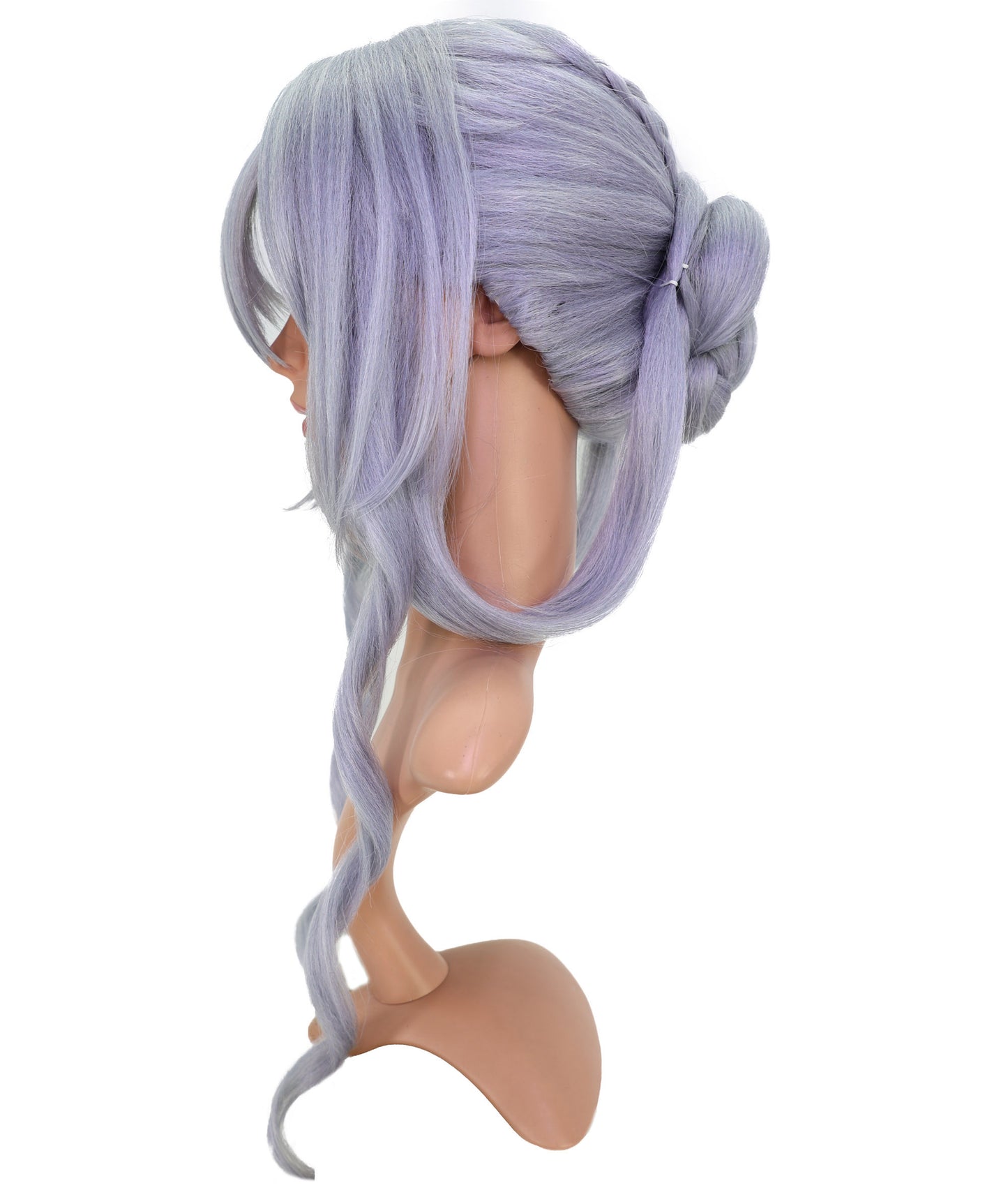 Wigs2you C-212 コスプレウィッグ シルバーグレー レイヤードミディアム 25インチ 耐熱ファイバー 女性用 イベント