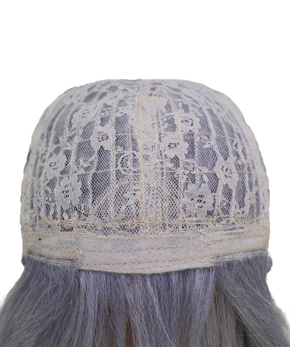 Wigs2you C-212 コスプレウィッグ シルバーグレー レイヤードミディアム 25インチ 耐熱ファイバー 女性用 イベント