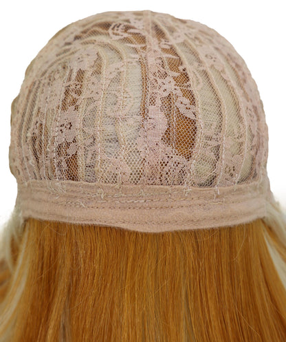Wigs2you C-215 レディース コスプレ ウィッグ 21インチ ロング カール ブロンド オンブレ 耐熱ファイバー キャップレス フルウィッグ ハロウィン 仮装 パーティー イベント