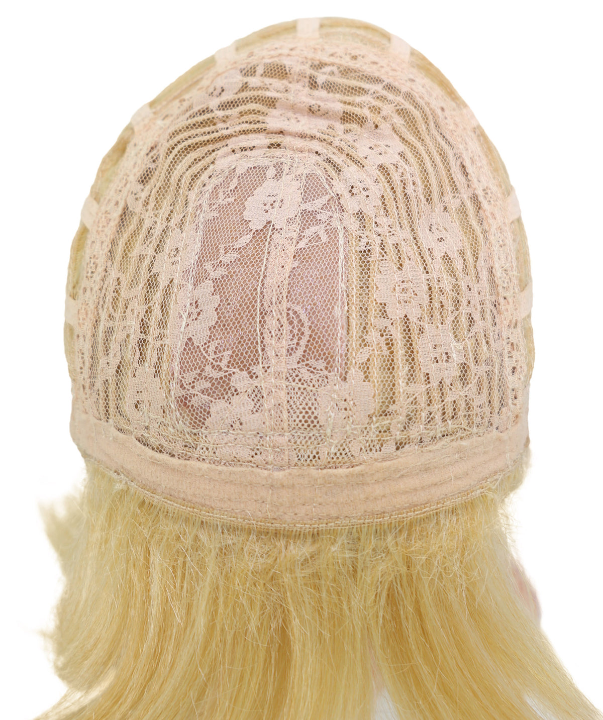 Wigs2you C-233 「70cm ゴールデンブロンド コスプレウィッグ（女性用）、ロングウェーブポニーテール アニメ風ウィッグ（サイドバング付き）」