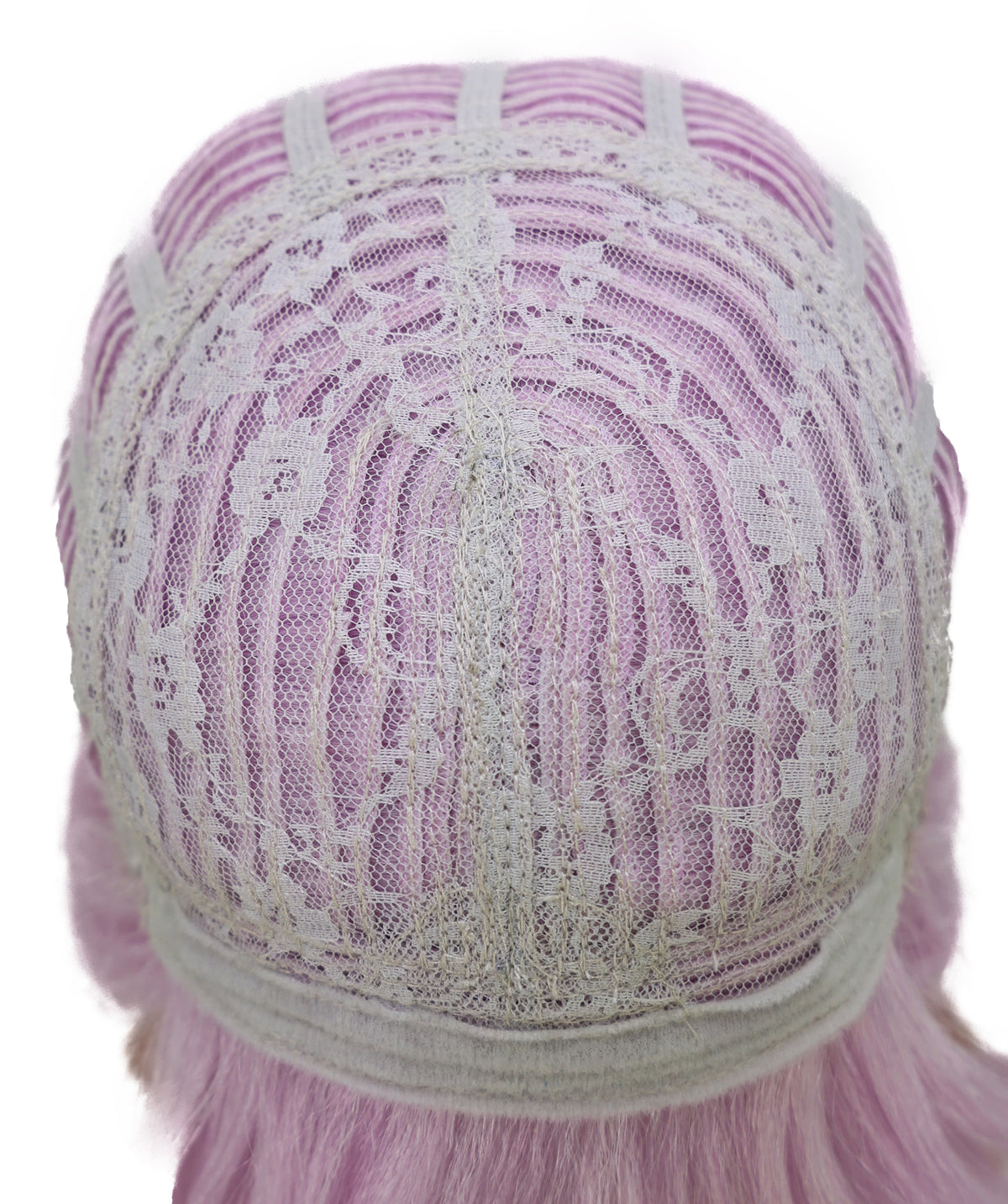 Wigs2you C-237 女性用コスプレウィッグ（パステルライラック、100cm）― 超ロングストレート、バブルブレイド＆フルバング付きアニメ風ウィッグ