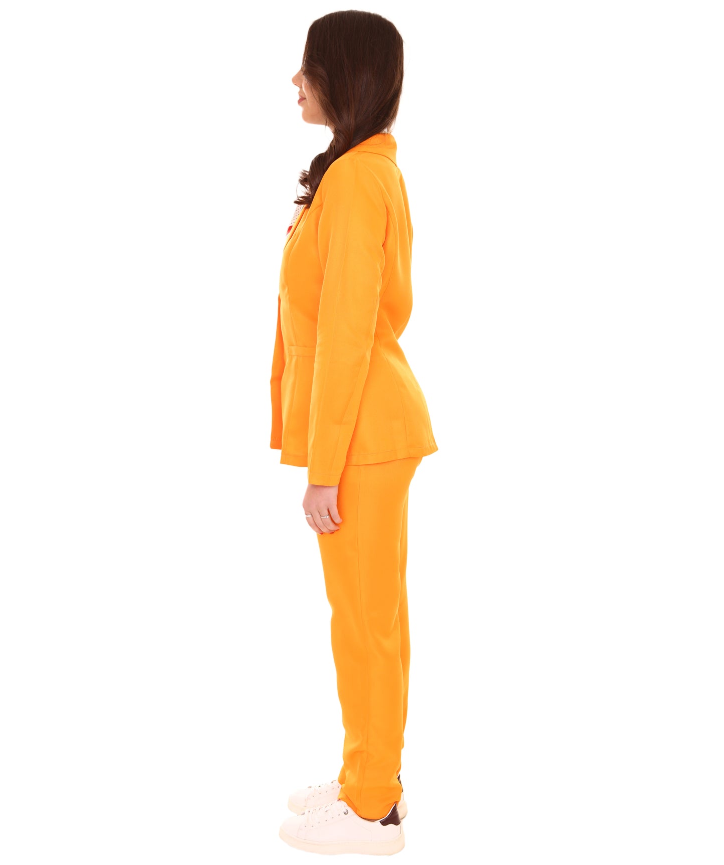 女性用 JCP-058_13 エクスクルーシブ デラックス シンガー パーティー スーツ オレンジ コスプレ コスチューム