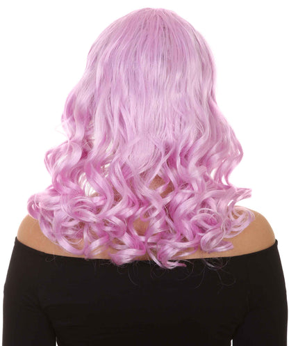 Wigs2you ハロウィンパーティー プレミアム レディース H-1092 アリスウィッグ 鏡の国のアリス パープル色