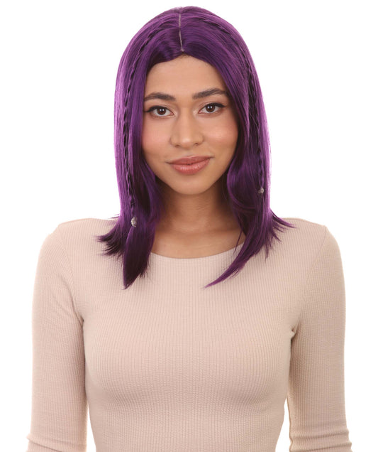 Wigs2you ハロウィンパーティープレミアム レディース H-903 スワンプクイーンウィッグ バイオレットカラー