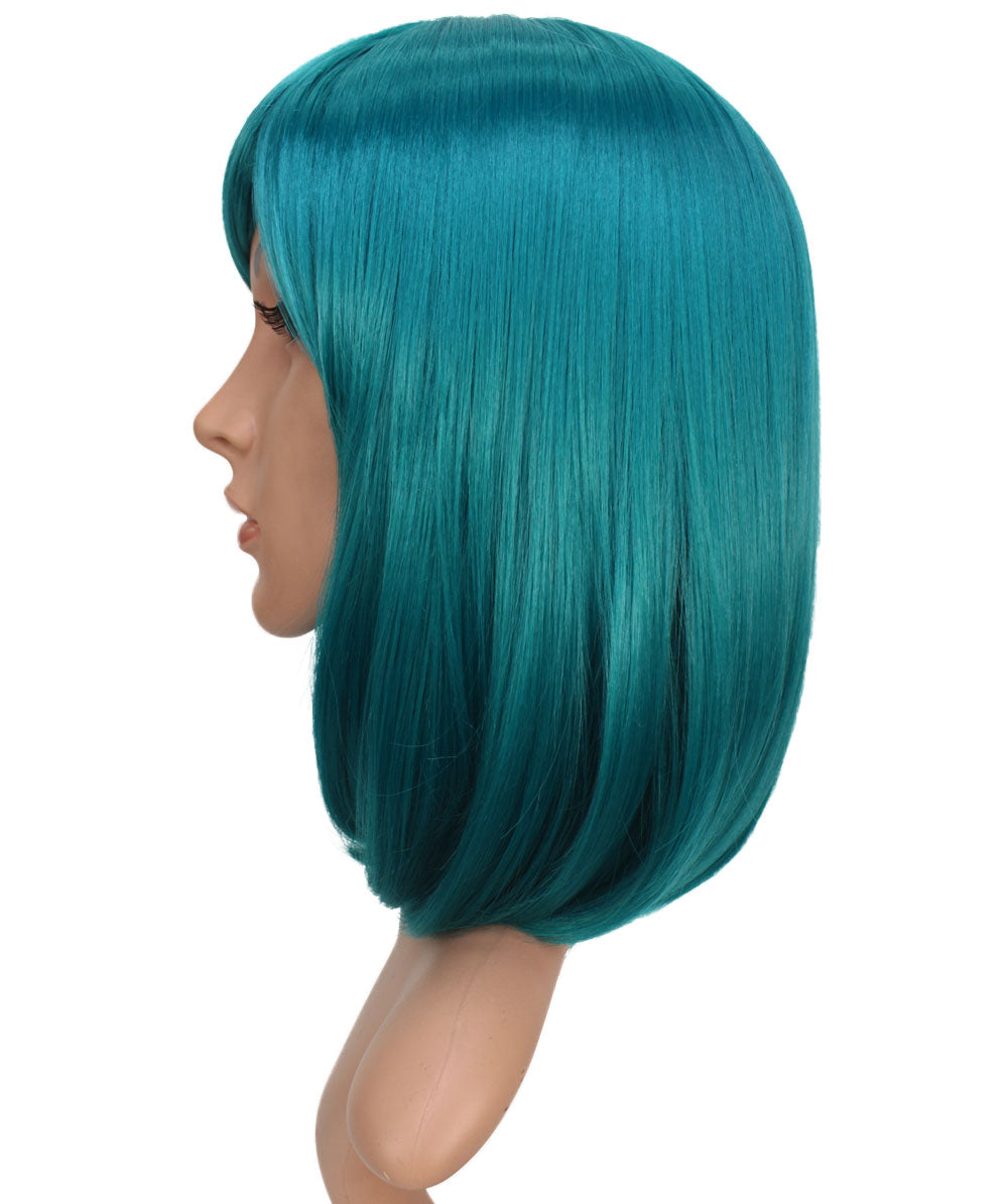 Wigs2You ミディアムストレートウィッグ サイドバング付き フルウィッグ 耐熱ファイバー製 コスプレ・イベント用 - サンディブラウン C-069