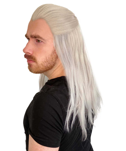 Wigs2you C-216 ウィッチハンター ウィッグ メンズ コスプレウィッグ ワーロックウィッグ ショート スリックバック 耐熱 フルウィッグ ハロウィン 仮装 イベント パーティー