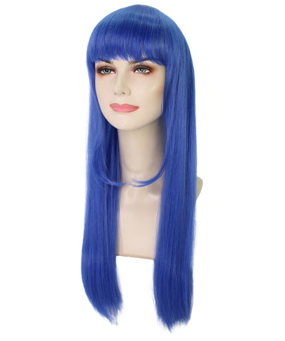 Wigs2you C-221 ウィッグ レディース コスプレウィッグ ロング パープル フルウィッグ 耐熱 アニメ コスプレ 仮装 イベント