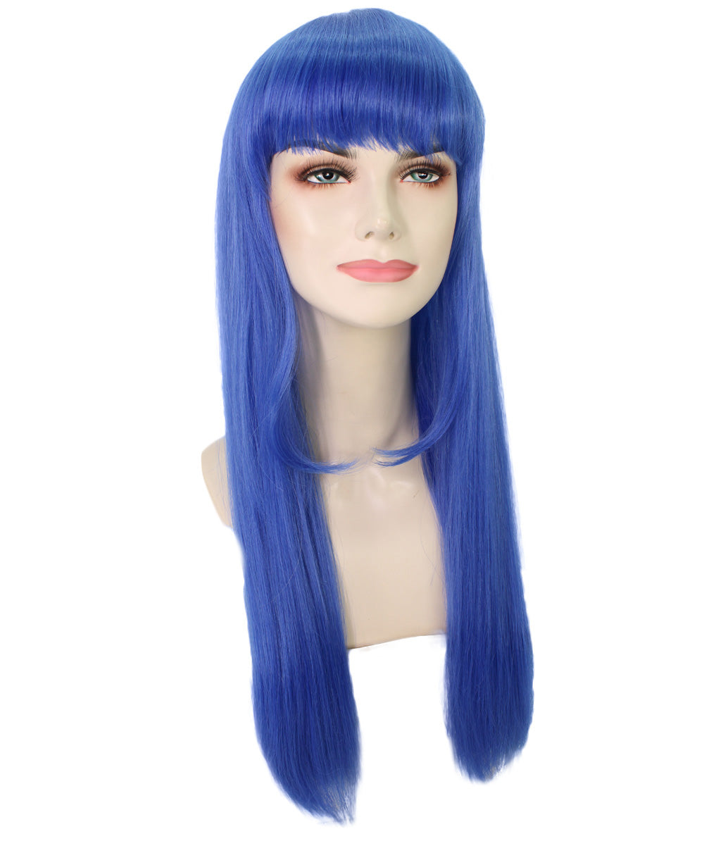 Wigs2you C-221 ウィッグ レディース コスプレウィッグ ロング パープル フルウィッグ 耐熱 アニメ コスプレ 仮装 イベント