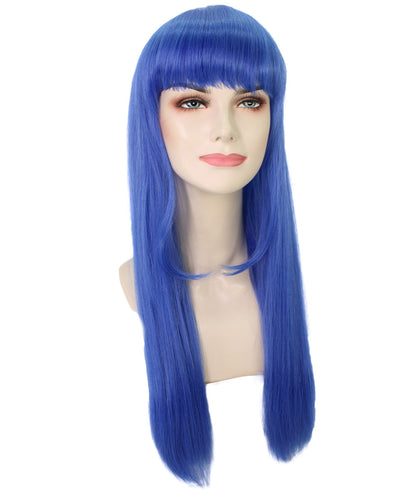 Wigs2you C-221 ウィッグ レディース コスプレウィッグ ロング パープル フルウィッグ 耐熱 アニメ コスプレ 仮装 イベント
