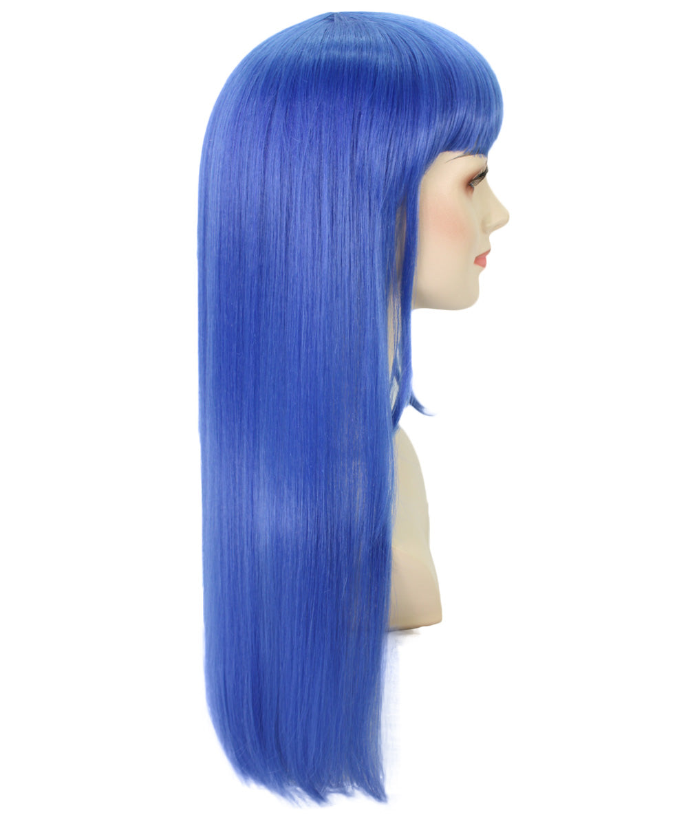 Wigs2you C-221 ウィッグ レディース コスプレウィッグ ロング パープル フルウィッグ 耐熱 アニメ コスプレ 仮装 イベント