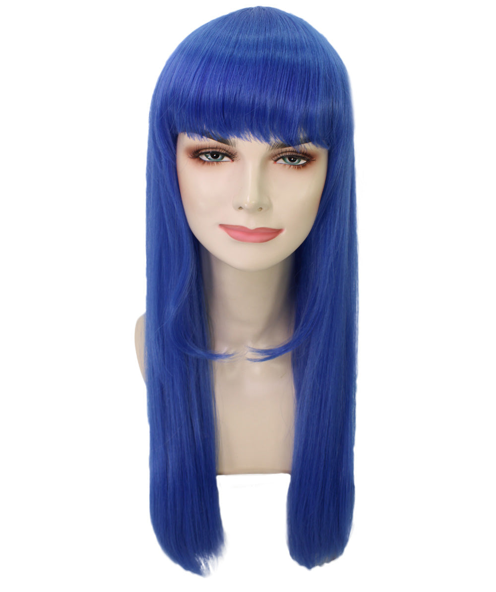 Wigs2you C-221 ウィッグ レディース コスプレウィッグ ロング パープル フルウィッグ 耐熱 アニメ コスプレ 仮装 イベント