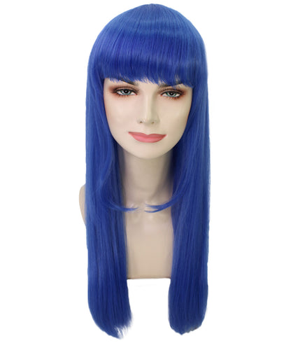 Wigs2you C-221 ウィッグ レディース コスプレウィッグ ロング パープル フルウィッグ 耐熱 アニメ コスプレ 仮装 イベント
